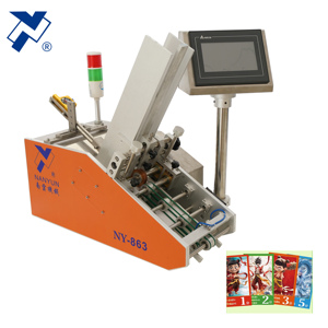 NY-863 tự động thẻ Dispenser Feeder hệ thống Đếm tốc độ cao phân trang Máy cho nhãn và chơi game thẻ xử lý bao bì - Product Image 2