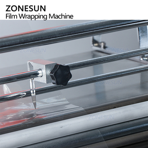 Máquina de Embalaje ZONESUN ZS-ACW88 Semiautomática de Sobremesa para Sellado de Cajas de Papel con Película BOPP, Celofán y Termoencogible - Product Image 4