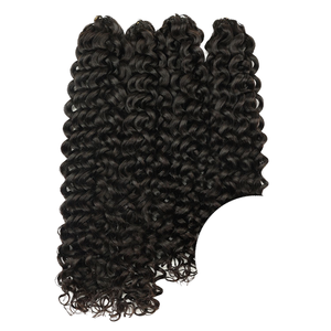 Experimente con auténticos mechones de cabello virgen sin procesar, 100% cabello humano real para un peinado suave y natural. - Product Image 1