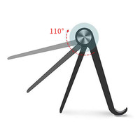 Support de téléphone portable universel à réglage d'angle Support pliable pour bureau
