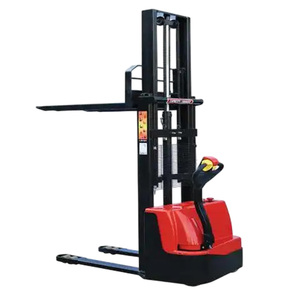 2 tấn 3m Trọng lượng nặng <span class=keywords><strong>Stacker</strong></span> điện <span class=keywords><strong>Pallet</strong></span> hoàn toàn điện Walkie <span class=keywords><strong>Stacker</strong></span> Xe Nâng máy - Product Image 2