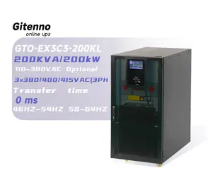 高质量高性能200kva 200kw在线不间断电源 (ups)