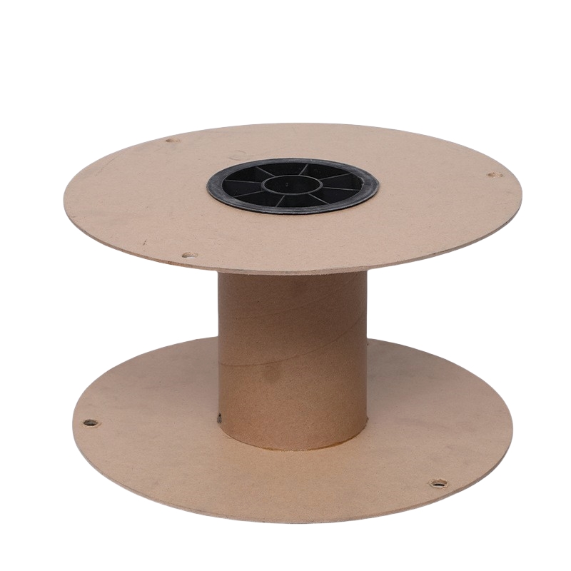 Custom Cardboard Wire Reel Eco-Friendly Ribbon Bobbin Bulk Industrial Spools Durable Filament Packaging