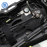 Appareil respiratoire autonome (ARA) pour pompier certifié CE avec système avancé d'apport d'air respirable - ARA pour diverses opérations de sauvetage