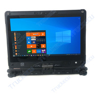 Tableta Portátil Getac V110, Resistente, Giratoria y Plegable para Automóvil, Camión, Excavadora, Montacargas, con Software de Diagnóstico Instalado, la Mejor Calidad