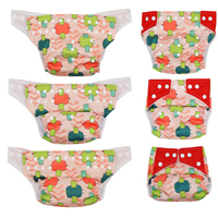 2025 vente en gros couche lavable réutilisable pour bébé couche lavable pour enfants couche réglable avec insert en bambou