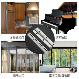 Charnière longue en acier inoxydable 304, charnière de porte de piano étendue pour porte en bois - Product Image 4