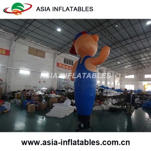 موجات مضحكة قابلة للنفخ/ذبابة الرجل نفخ الهواء راقصة زي السماء الرقص رجل أنبوب مع المنفاخ - Product Image 6