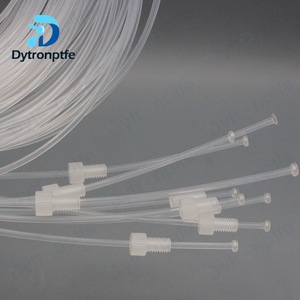 Dechuang Pfa Machined Parts High Purity Connectors For Semiconductor <b>Fluid</b> <b>Pump</b> - Product Image 3