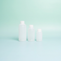Bouteille personnalisée avec bouchon et embout en plastique HDPE pour l'emballage d'huiles, de cosmétiques, de produits de soins personnels et de liquides industriels