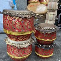 Tambour de danse du lion traditionnel chinois Kung Fu Drum Set Professional
