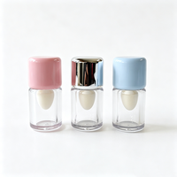 Flacon vide en plastique pour blush liquide et contouring avec grand applicateur éponge, conteneur de maquillage multi-usages, logo personnalisé