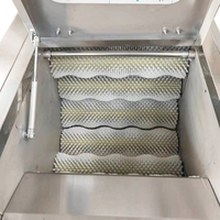 Nylonrolborstel 304 roestvrijstalen machine voor hoge productiviteit bij het wassen en schillen van groenten en fruit voor waterverwerking