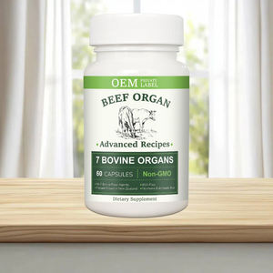 Oem/Odm Premium Runderorgaan 7 Runderorganen Capsules Energie-Immuunondersteuning Voedingssupplement 60 Capsules Volwassen Niet-Gmo Natuurlijk - Product Image 3