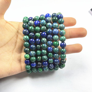 Chất Lượng Cao Tinh Thể Tự Nhiên Đá 8Mm <span class=keywords><strong>Phoenix</strong></span> Mix Lapis Lazuli Vòng Đeo Tay Pha Lê Hạt Vòng Đeo Tay Cho Chữa Bệnh - Product Image 2