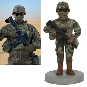 Statues de soldats personnalisées, figurines bobblehead, artisanat, souvenirs, cadeaux pour événements, cadeaux promotionnels - Product Image 1
