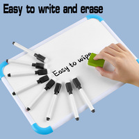 Marqueurs effaçables pour tableau blanc à encre noire avec gomme, stylos de graffiti sûrs pour enfants, pour la maison et l'école, fabriqués en Chine, OEM ODM
