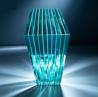 Verre pare-balles de haute qualité pour voitures, utilisation en mur-rideau, pare-brise automobile trempé et laminé haute résistance, personnalisable