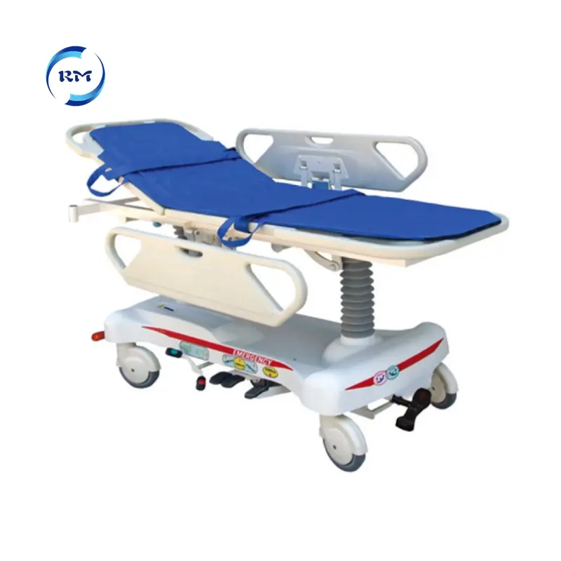 En iyi fiyatlarla hidrolik tıbbi taşıma arabası hasta ambulans Transfer sedyesi yatak
