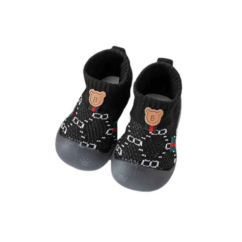 Toddler Giày đi bộ trẻ sơ sinh non-Slip Dép bé trai & cô gái trượt trên Sneakers bé vớ giày