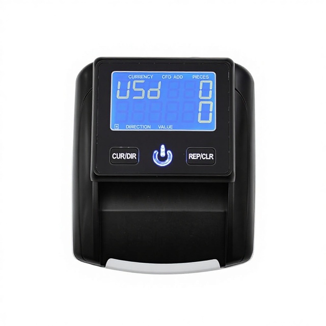 AL-130A Small Portable US Dollar Euro Currency Detector with Infrared Detection and Battery