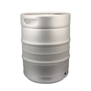 50L Euro Standard Barril 304 Aço Inoxidável Draft Beer Keg Adequado para Lança A, G, S