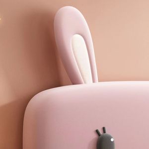 Coniglio principessa bambini letto 1.5m disegno cartone animato rosa letto singolo <span class=keywords><strong>per</strong></span> le ragazze Creative graziosi mobili <span class=keywords><strong>per</strong></span> camera da letto - Product Image 5