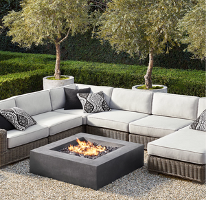 Modern Luxury All Weather Patio Garden Hotel Pool <b>Rattan</b> Set <b>Outdoor</b> Furniture Modular U-Chaise Sectional - Product Image 6