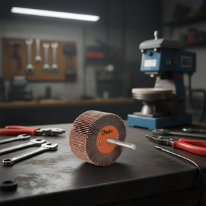 Meule à lamelles abrasives Ttake 20x20 mm, tige de 6 mm, corindon - Product Image 3