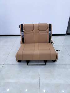 Double siège de camping-car/autobus scolaire spécialisé et personnalisé <span class=keywords><strong>Chaise</strong></span> d'autocar en cuir classique avec fonction de pliage rabattable Minibus Passager Campervan - Product Image 5