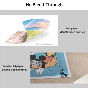 Vente flash - <span class=keywords><strong>Papier</strong></span> photo brillant double face <span class=keywords><strong>A4</strong></span> 180g, imperméable, pour la photographie et les imprimantes jet d'encre - Product Image 3