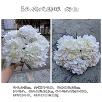 RK272 Zijden Hortensia 5-koppige Kunstbloem Groene Hortensia Bouquet voor Bruiloft Tafeldecoratie Arrangement Decoratie