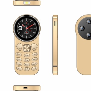 Stock L1 Mini 1.39inch Screen 2G GSM Dual SIM Flashlight <b>Camera</b> Multifunction Button Mobile Feature Phone Spanish German - Product Image 3