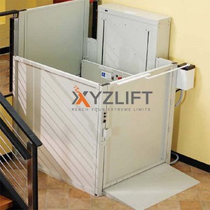 Elevador de silla de ruedas vertical hidráulico de alta calidad aprobado por XYZLIFT para personas discapacitadas - Product Image 6