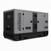 Groupe électrogène diesel Ricardo 100 kVA 200 kVA refroidi par eau, démarrage à distance, puissance de veille industrielle