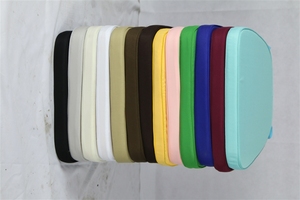 Coussins de chaise d'hôtel Napoleon Chivari, mousse rebondissante haute densité, dossier en mousse, oreillers à motifs carrés, portables, pour hôpital - Product Image 5