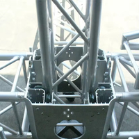 Nouveau système de tour en treillis de conception système de tour de levage en aluminium pour l'événement support au sol treillis en aluminium