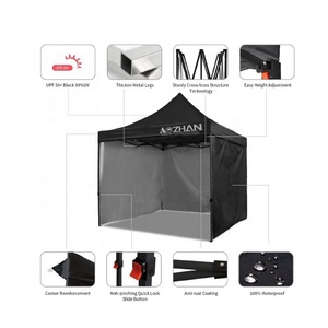 Aozhan เต็นท์ทรงพุ่มโลโก้แบบกำหนดเองสำหรับกิจกรรมกลางแจ้ง10X10และ10X20สำหรับตัวแทนการท่องเที่ยวการศึกษาและประกันงานแสดงสินค้าและปาร์ตี้ - Product Image 4