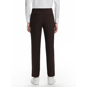 Pantalones Casuales de Negocios para Hombre, de Moda Otoño-Invierno, Ajustados, Suaves, Ligeramente Elásticos, Largos, Venta al Por Mayor de Fábrica - Product Image 4