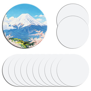 New Sublimation Fridge Magnet Blank - DIY Custom Aluminum Custom Metal Magnet Refrigerator Magnet Decor For Promo <b>Gift</b> Souvenir - Product Image 2