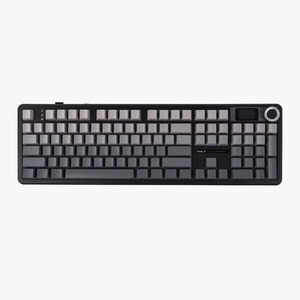New AULA F108 PRO Full Size <b>Wireless</b> Embedded Gaming <b>Keyboard</b> 108 Keys Three Mode RGB Mechanical Desktop Screen Knob - Product Image 1