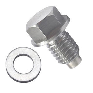Bouchon de <span class=keywords><strong>vidange</strong></span> universel M10x1.5 en acier inoxydable, boulon de <span class=keywords><strong>vidange</strong></span> magnétique pour carter d'huile, vis magnétique pour l'entretien de l'huile de <span class=keywords><strong>voiture</strong></span>, prévention des fuites d'huile - Product Image 6