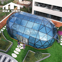 RAXTENT Maison dôme en verre en forme de capsule pour camping Resorts avec vue panoramique sur les étoiles