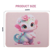 Tapis de souris personnalisé avec logo, accessoires informatiques, base en caoutchouc antidérapante, tapis de souris de jeu, dessin animé pour la maison et le bureau