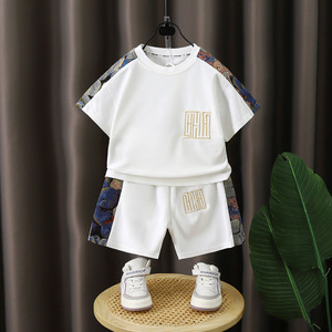 Nueva Ropa Casual de Verano para Niños con Bordado, Conjuntos Casuales de Moda de Manga Corta para Niños y Niñas - Product Image 6
