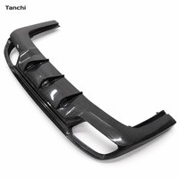 Diffuseur arrière en fibre de carbone pour Mercedes-Benz AMG GT50 53 63 4MATIC+ 4 portes X290 2019-2023, finition brillante en CF véritable, fixation directe par boulons