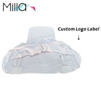 Housses de chaises universelles monobloc, élastiques et extensibles de taille personnalisée en plastique polyester spandex pour mariages et banquets