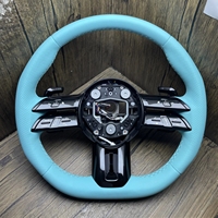 Volant de voiture en fibre de carbone GZYLC pour Mercedes AMG W223 W213 206 W222 GLC X253 C253 CLA W117