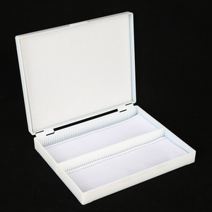 Hongbolai 120 Piece Plastic Slide Storage Box For <b>Microscope</b> Slides - Product Image 1
