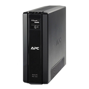 負荷および電圧情報をリアルタイムで監視するための大型LCDインターフェイスを備えたAPC Back <span class=keywords><strong>UPS</strong></span> Pro <span class=keywords><strong>1500VA</strong></span> 865W <span class=keywords><strong>UPS</strong></span>システム - Product Image 1